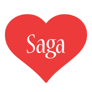 Saga love logo
