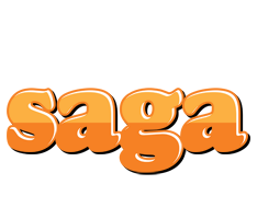 Saga orange logo