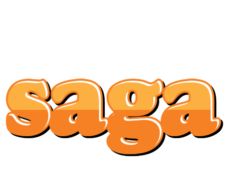 Saga orange logo