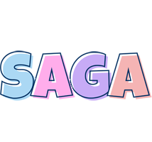 Saga pastel logo