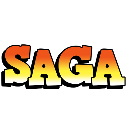 Saga sunset logo