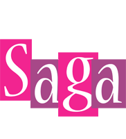 Saga whine logo