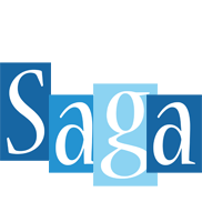 Saga winter logo