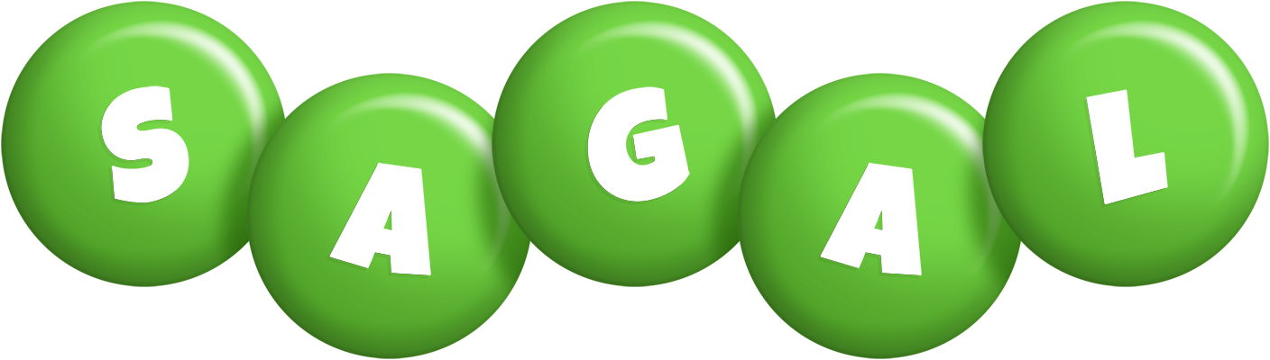 Sagal candy-green logo