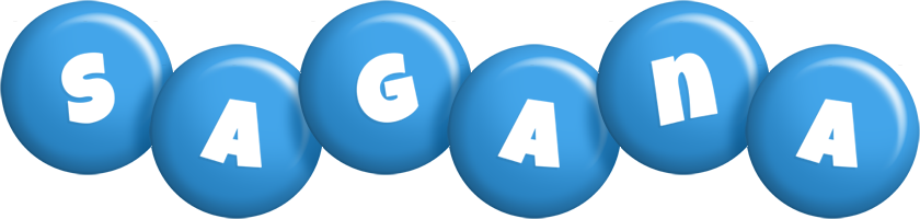 Sagana candy-blue logo