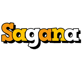 Sagana cartoon logo