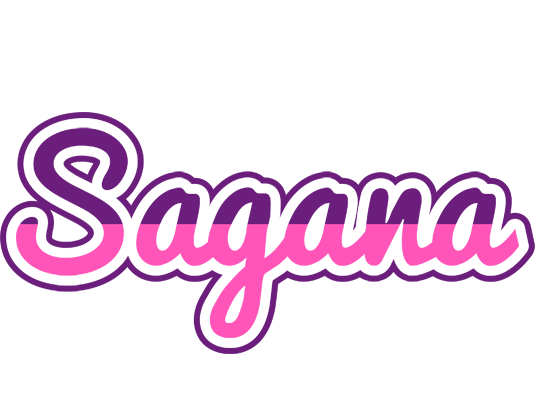 Sagana cheerful logo