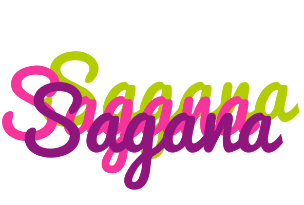Sagana flowers logo