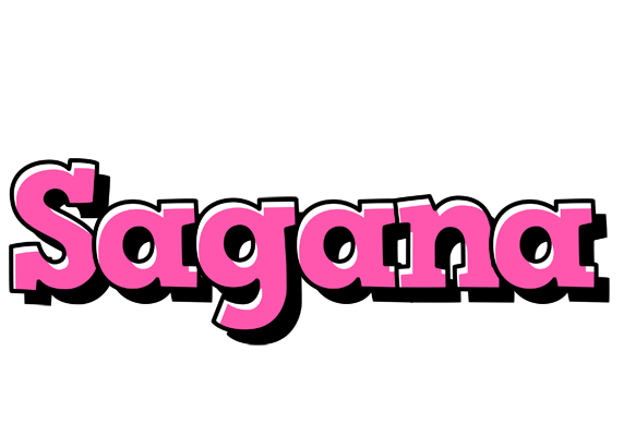 Sagana girlish logo