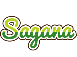 Sagana golfing logo