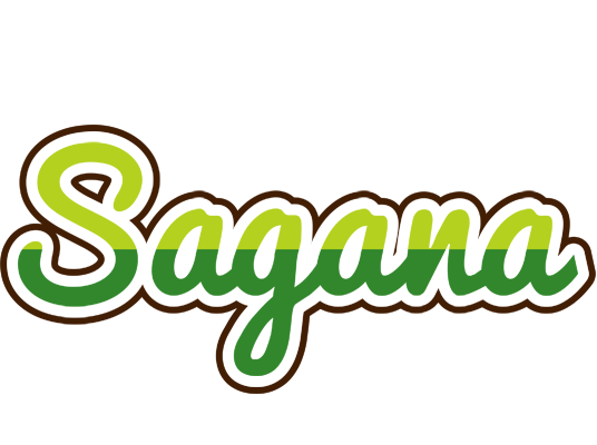 Sagana golfing logo
