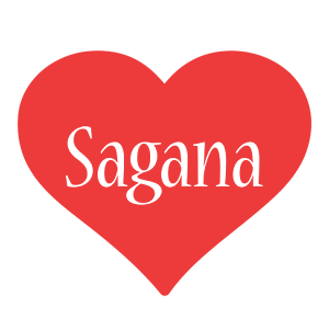 Sagana love logo