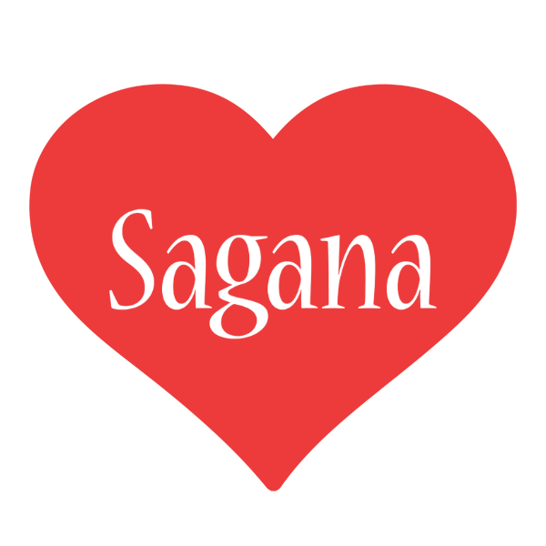 Sagana love logo