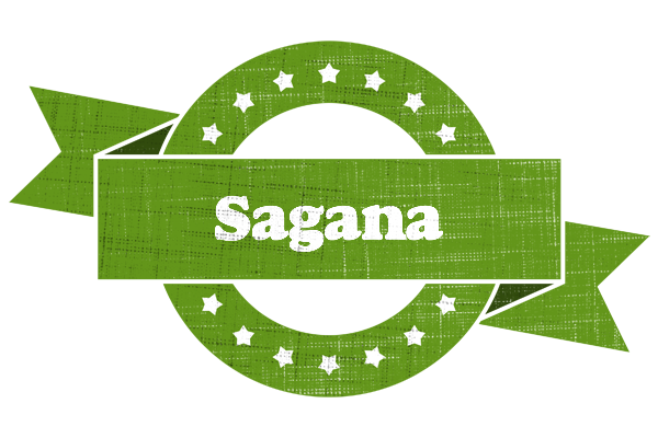 Sagana natural logo