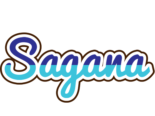 Sagana raining logo