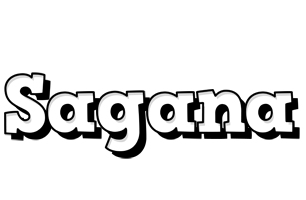 Sagana snowing logo