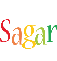 Sagar Logo Name Logo Generator Smoothie Summer Birthday Kiddo Colors Style