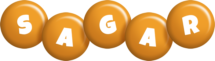 Sagar candy-orange logo