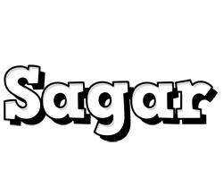 Sagar snowing logo