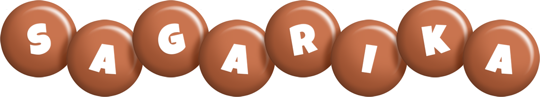 Sagarika candy-brown logo