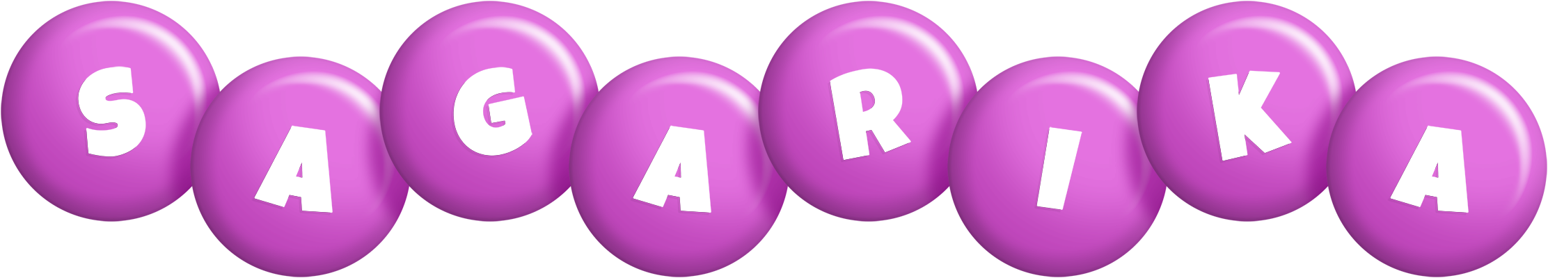 Sagarika candy-purple logo