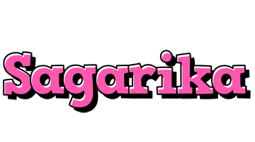 Sagarika girlish logo