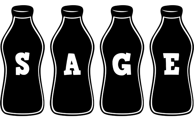 Sage bottle logo