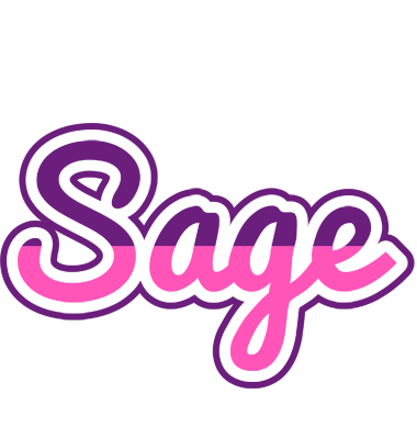 Sage cheerful logo
