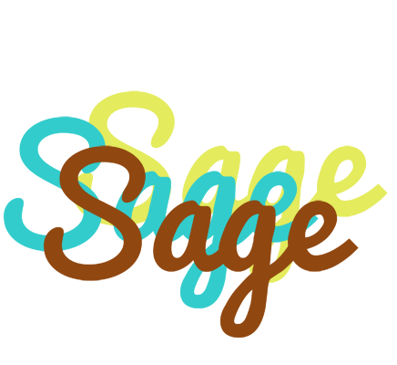 Sage cupcake logo
