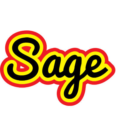 Sage flaming logo