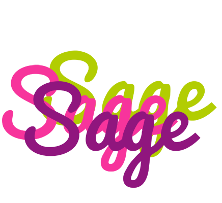 Sage flowers logo