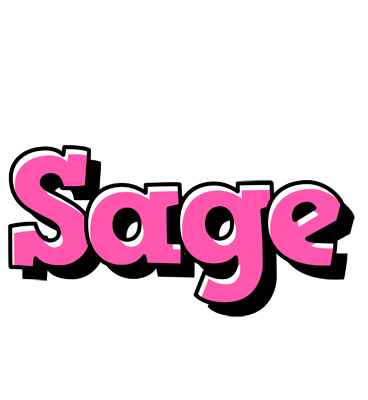 Sage girlish logo