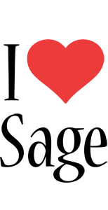 Sage i-love logo