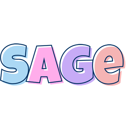 Sage pastel logo