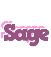 Sage relaxing logo
