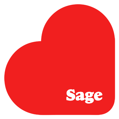 Sage romance logo