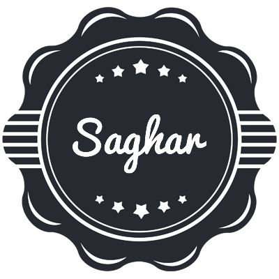 Saghar badge logo