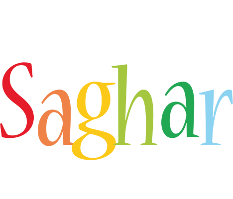 Saghar birthday logo