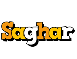 Saghar cartoon logo