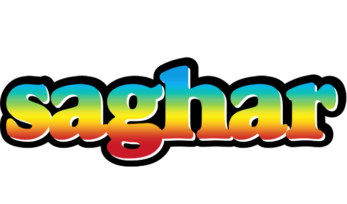 Saghar color logo