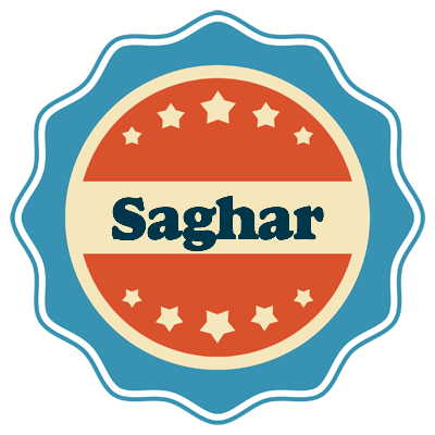 Saghar labels logo