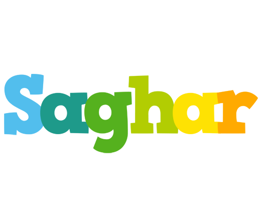 Saghar rainbows logo