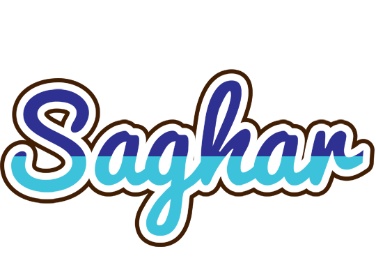 Saghar raining logo