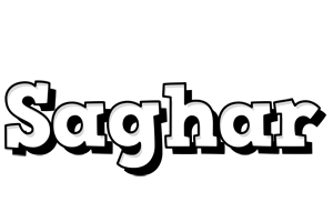 Saghar snowing logo