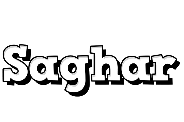 Saghar snowing logo