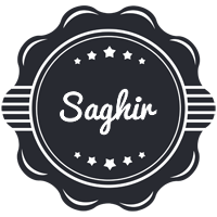 Saghir badge logo