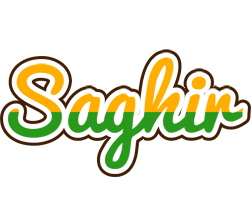 Saghir banana logo