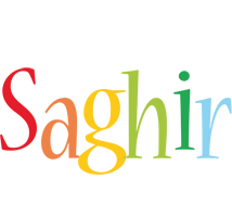 Saghir birthday logo