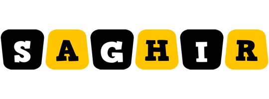 Saghir boots logo