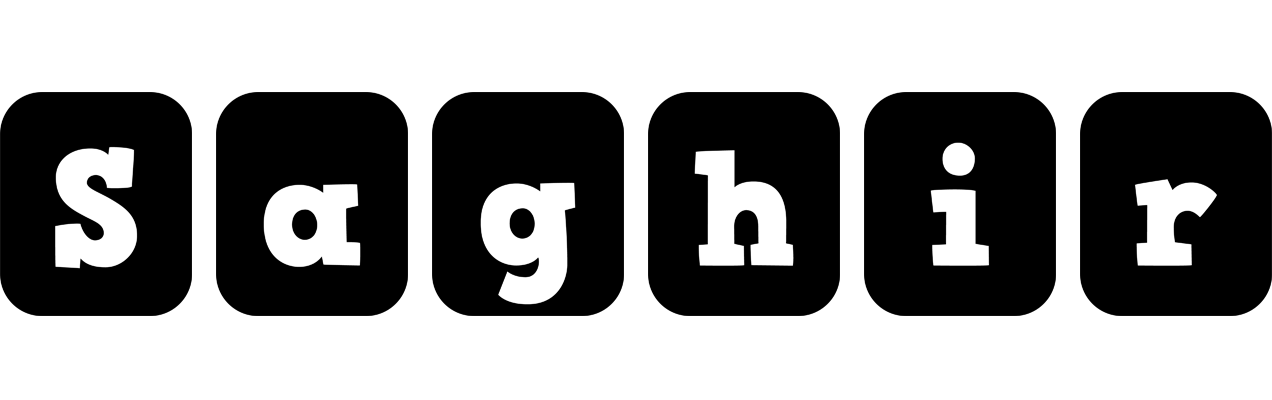 Saghir box logo